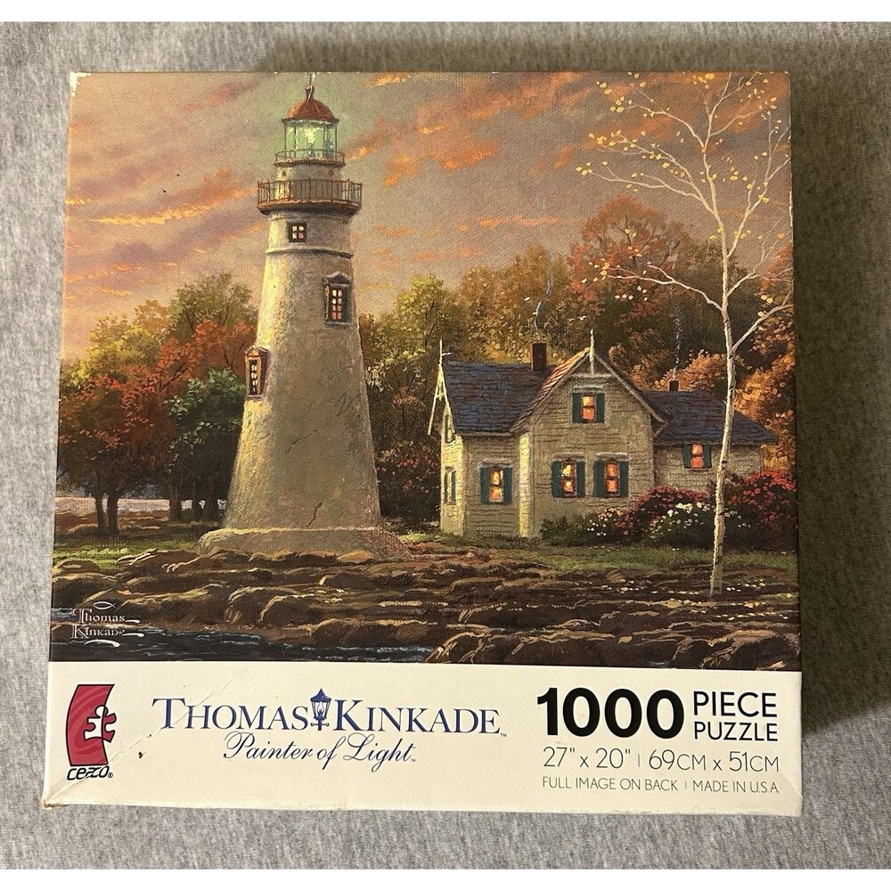 Thomas Kinkade Painter Of Light Beacon Of Hope 1000 Piece puzzle